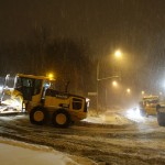 Le convoi des déneigeuses rentre à la maison