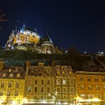 Château Frontenac depuis le petit Champlain