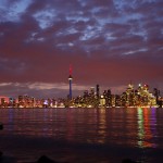 Toronto depuis Toronto island