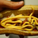 Hotdog au barbecue
